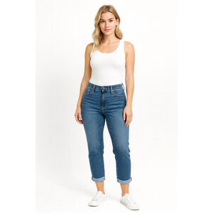 Women's DENIZEN Blue Ankle & Cropped Jeans Size 10